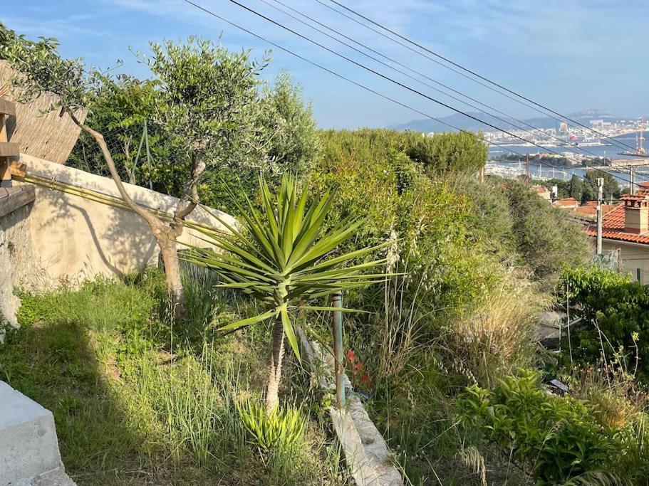 Superbe Terrasse Avec Vue Panoramique Sur La Mer Marseille Bagian luar foto