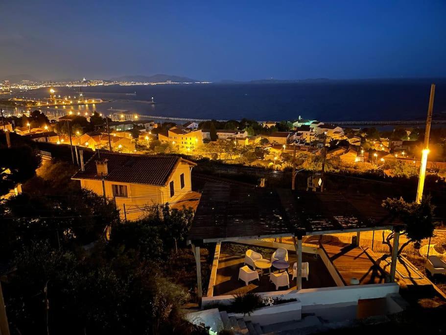 Superbe Terrasse Avec Vue Panoramique Sur La Mer Marseille Bagian luar foto